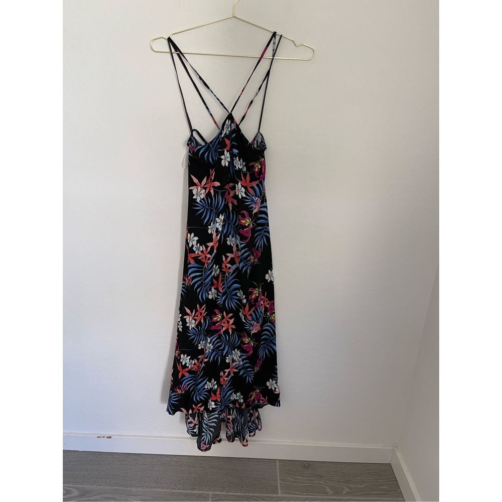 LOVESTITCH Floral Print Halter Dress Size Small/Medium